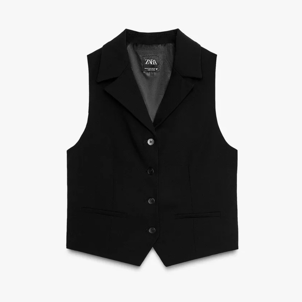 Brand new Zara straight shirt vest